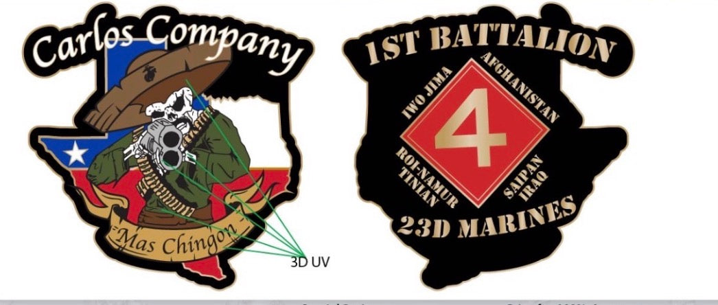 Carlos Company Coin (Fundraiser Item)